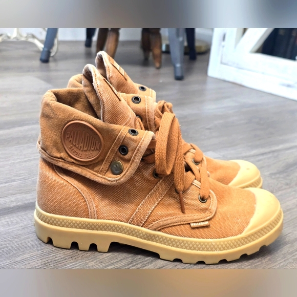 Palladium Shoes - Palladium PALLABROUSSE BAGGY Cathay Spice Sneakers Heritage Streetwear Boho